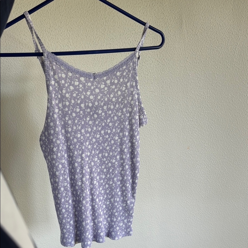 Women's Purple Spaghetti Strap Top